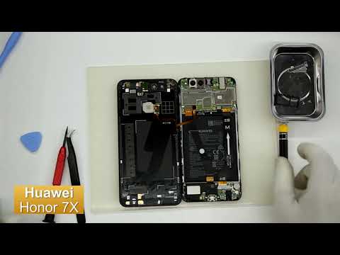 For Huawei Honor 7X 10PCS Motherboard LCD Display FPC Connector - YouTube Video