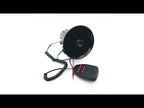 Car Speaker 7 Voice Circle 12V Motorcycle Speaker Alert Speaker - YouTube Video