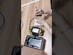Y19 7.9mm Dual Lens Hand-held Hard-wire Endoscope with 4.3-inch IPS Color LCD Screen, Cable Length:2m(Yellow) - YouTube Video