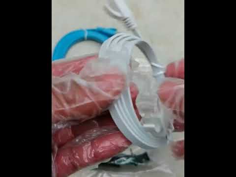 1m CAT6 Ultra-thin Flat Ethernet Network LAN Cable, Patch Lead RJ45 (Orange) - YouTube Video