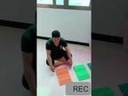 2 PCS Portable Folding Cellular Massage Cushion Outdoors Damp Proof Picnic Seat Mats EVA Pad(Green) - YouTube Video