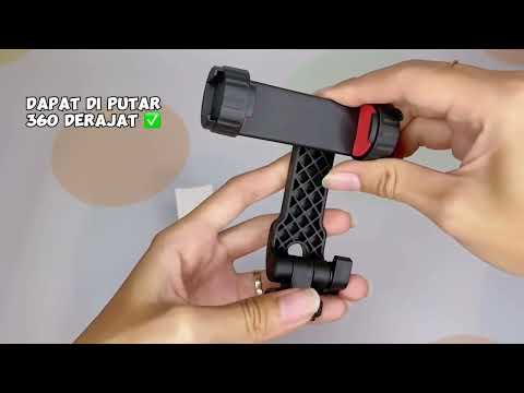 JMARY BH-05 360-Degree Rotating Mount Camera Holder Smartphone Clamp Bracket - YouTube Video