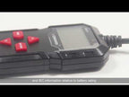 KONNWEI KW210 Car Battery Test Battery Capacity Resistance Battery Detector - YouTube Video