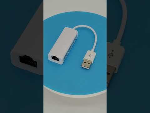 USB2.0 Drive-Free Ethernet 100M Network Card - YouTube Video