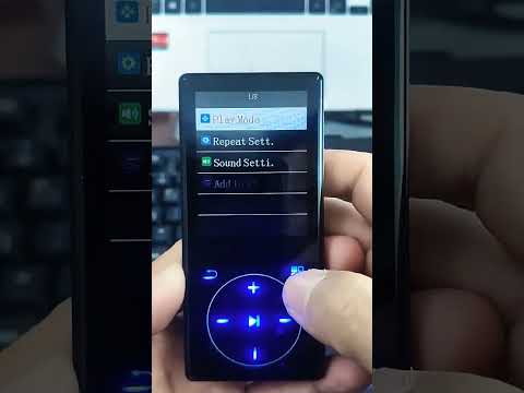 Compact Touchscreen MP3 Portable Player Bluetooth Walkman, Memory Capacity: 4GB(Black) - YouTube Video
