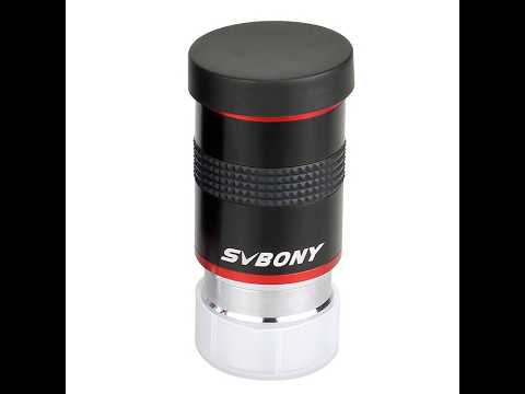 SVBONY F9152A 1.25 inch Ultra Wide Angle 68 Degree 6mm Astronomical Telescope Eyepiece - YouTube Video