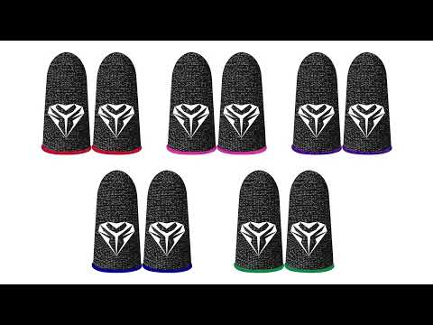 Gaming Superconducting Sweat Resistant Finger Gloves(Red) - YouTube Video