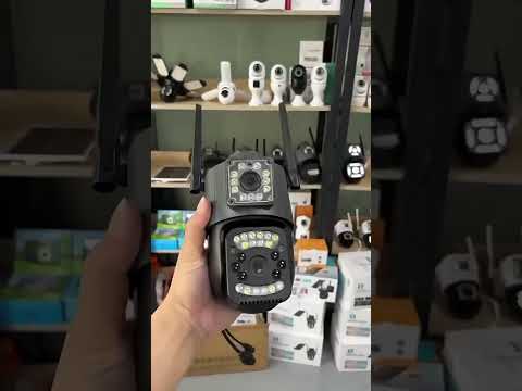 V380 Pro 2MP Dual Lens Panoramic Surveillance HD WiFi Camera(US Plug) - YouTube Video