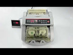 2108UV/IR 220V Multi-Currency Currency Counter, Specification: EU Plug - YouTube Video