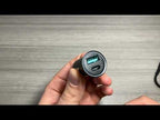 JOYROOM JR-CCN04 60W PD+QC3.0 Mini Metal Car Charger(Black) - YouTube Video