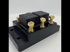 12V80A Automotive Relay Module Waterproof Fuse Box(Black) - YouTube Video