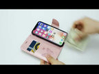 For iPhone 16 Pro Max Embossing Two Butterflies Pattern Leather Phone Case(Green) - YouTube Video