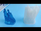 D581 DIY Crystal Drops 3D Castle Silicone Mold - YouTube Video
