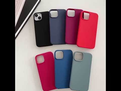 For iPhone 18 Pro / 17 Pro Solid Color Silicone Phone Case(Mint Green) - YouTube Video