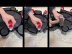 Multifunctional Cleaning Bucket Pulley Base Car Wash Mobile Stool(Black) - YouTube Video