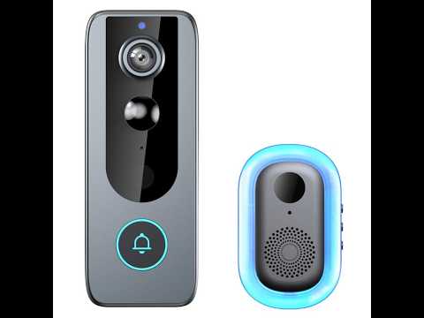 M20 High Definition Night Vision Wireless Two-Way Intercom Video Doorbell(Black) - YouTube Video