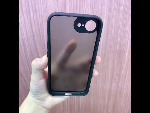 For iPhone 18 Armor Precise Hole PC Hybrid TPU Phone Case(Transparent) - YouTube Video
