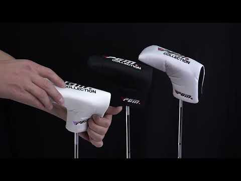 PGM Golf Club Head Cover, White Red - YouTube Video