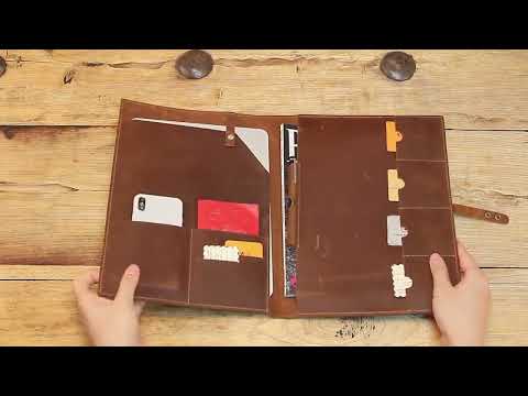 CONTACTS FAMILY CF2002 Retro Crazy Horse Texture Multifunctional Protective Cover  Leather Tablet Case for iPad Pro 12.9 2020 / 2021 / 2018(Coffee) - YouTube Video