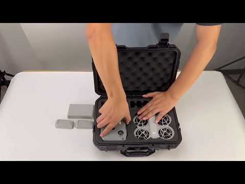 For DJI NEO Waterproof and Explosion-proof Storage Box for Drones(Black) - YouTube Video