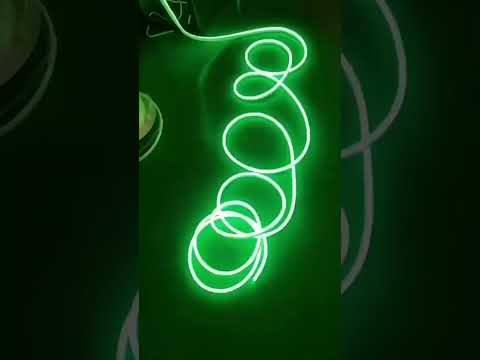 100m /Roll 220V Flexible LED Neon Rope Light Waterproof Cuttable High Voltage Outdoor Commercial Sign Lighting(White Light) - YouTube Video