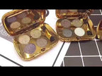 Professional  Eye Makeup Eyeshadow Palette Gold Smoky Cosmetics Makeup Palette Diamond Bright Glitter Eye Shadow(1) - YouTube Video