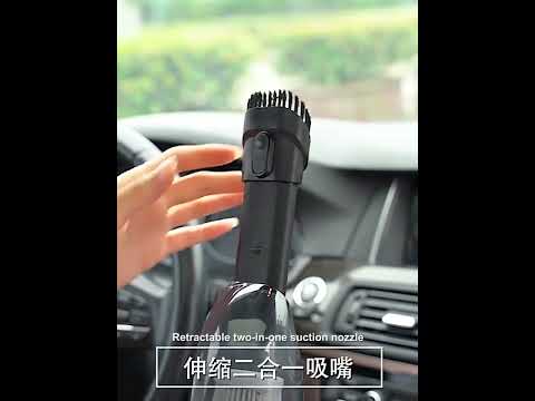 HL-003 Car Wireless Portable High-Power Vacuum Cleaner Home Pet Hair Vacuum Cleaner(Black) - YouTube Video