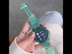 For Huawei Watch GT 2 46mm Silicone Integrated Translucent Watch Band(Transparent) - YouTube Video