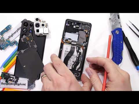 For Samsung Galaxy S21 Ultra 5G Power Button and Volume Control Button(Silver) - YouTube Video