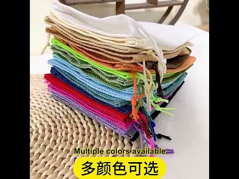 50 PCS Multi size Linen Jute Drawstring Gift Bags Sacks Wedding Birthday Party Favors Drawstring Gift Bags, Size:15x20cm(White) - YouTube Video