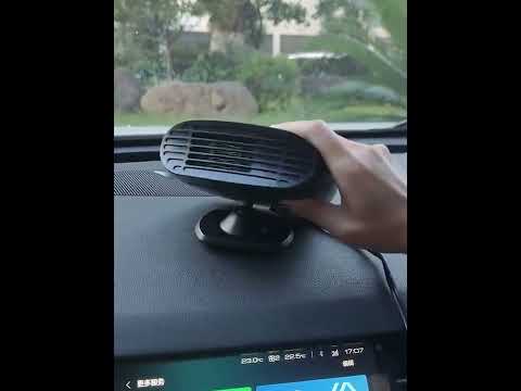 Mini Car Heater Defrosting Snow Defogger(12V) - YouTube Video