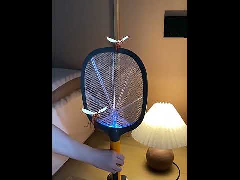 Rechargeable Protection Mosquito Swat 2 In 1 Mosquito Killer Light(Orange) - YouTube Video