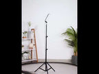 Multifunctional Portable Outdoor Camping Lamp Adjustable Bracket Work Lamp - YouTube Video