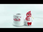 K910 LED Christmas Santa Claus Decor Projection Lamp(White) - YouTube Video