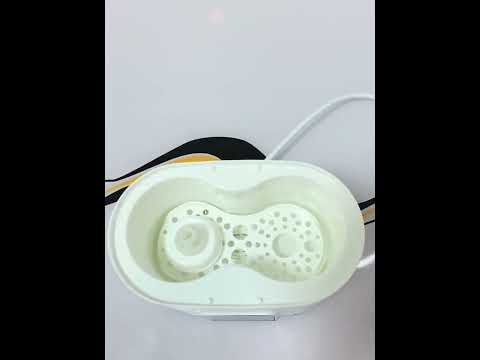 NUBITE N20 2 In 1 Double Bottle Warmer Sterilization Machine, Plug Specifications:, Plug Type:EU Plug(White) - YouTube Video