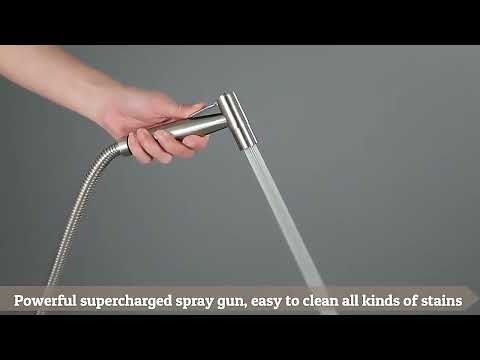 304 Stainless Steel Washer Nozzle Female Washer Set, Style: Female Washer  - YouTube Video
