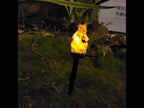 LED Solar Squirrel Lawn Light Outdoor Garden Decoration Landscape Light(Warm White Light) - YouTube Video