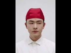 Simple Style Unisex Chef Waiter Work Cap Pirate Hat Turban Cap - YouTube Video