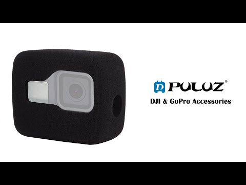 PULUZ for GoPro HERO8 Black Foam Windshield Housing Case(Black) - YouTube Video