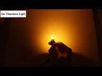 4pcs T10 DC12V /  2.52W / 0.21A / 900LM Car Clearance Light with Decoding - YouTube Video