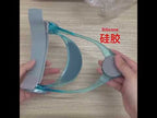 Adult Adjustable Neck Brace Household Cervical Spine Correction Protector(Blue) - YouTube Video