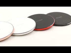KD-1 Ultra-thin 10W Fast Charging Wireless Charger for Android Phones & iPhone(Black) - YouTube Video