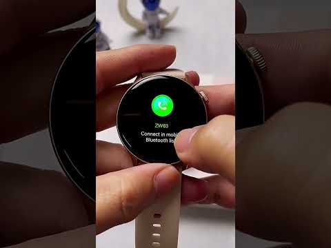 ZW63 1.39 inch Round Screen Smart Watch, Heart Rate / Blood Pressure / Blood Sugar / Blood Oxygen / Body Temperature / MET Test(Black) - YouTube Video