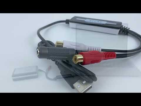 Ezcap 216 USB Audio Grabber Capture Card - YouTube Video