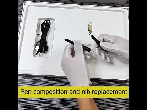 10Moons I6 Digital Drawing Tablet Compatible With Mobile Phones Computers(Black) - YouTube Video