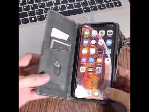 For Tecno Camon 20 Pro 4G Contrast Color Side Buckle Leather Phone Case(Black + Grey) - YouTube Video
