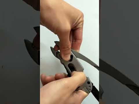 Outdoor Camping Portable Multifunctional Pliers Wrench Screwdriver Combination Tool(Silver) - YouTube Video
