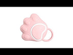 Household Massage Shampoo Multifunctional Silicone Cat Claw Bath Brush(Blue) - YouTube Video