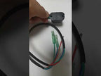 For Yamaha Outboard Motor Vertical Control Box Tilt Lift Switch, Cable Length: 50cm 703-82563-02-00 703-82563-01 - YouTube Video