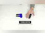 2 PCS Basketball Sprain Protection Fixed Splint Finger Cover(Black) - YouTube Video